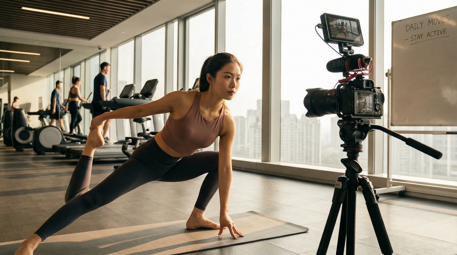 福利姬健身视频